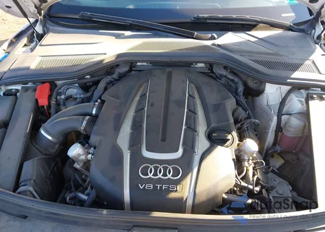 2015 Audi A8 L 4.0T from USA, damaged, VIN WAU32AFDXFN022202